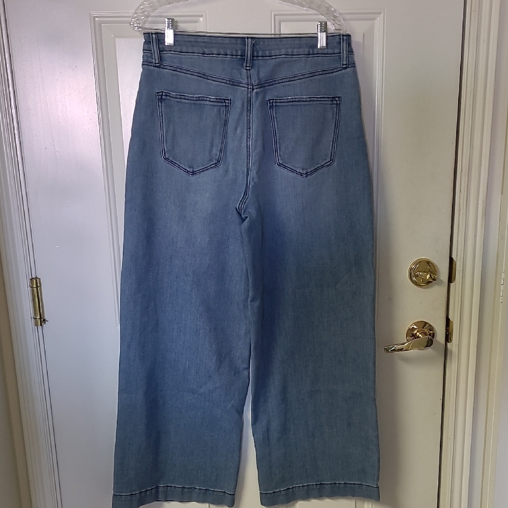 Sonoma Light Blue Wide-Leg Jeans - Picture 2 of 4